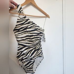 Michael Kors Animal Print Swimsuit